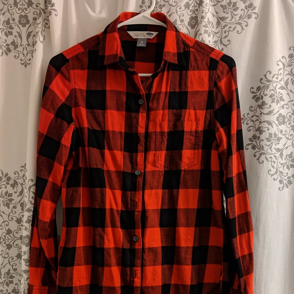 Old Navy - Plaid button shirt